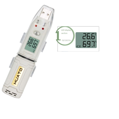 Chiny Mini Design USB Data Logger Temperature Usb Logger z wyświetlaczem LCD dostawca