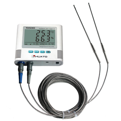 Chiny Zewnętrzny czujnik temperatury i wilgotności PT100 / Rejestrator ultra niskiej temperatury dostawca