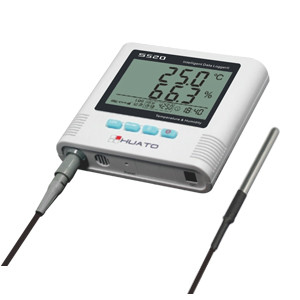 Chiny S500 Alarm Wilgotność temperatury Rejestrator danych Mac Kompatybilny z dużym wyświetlaczem LCD dostawca