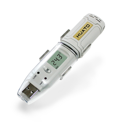 Chiny IP67 Dust Proof USB Data Logger Rejestrator temperatury Usb Lekki dostawca
