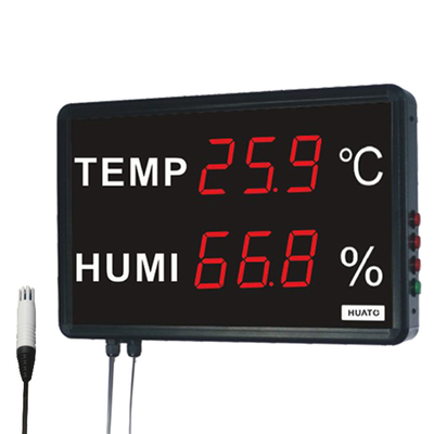 Chiny Cyfrowy higrometr HUATO Cyfrowy wyświetlacz temperatury i wilgotności dostawca