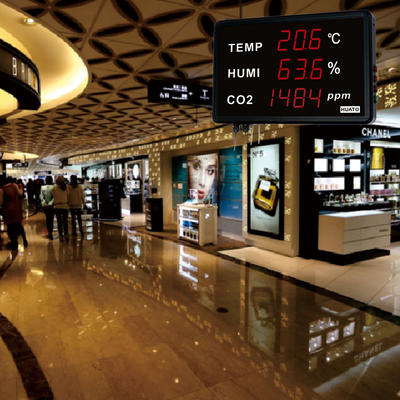 Chiny Magazynowy duży wyświetlacz Cyfrowy termometr Bezprzewodowy monitor Wifi z pamięcią dostawca