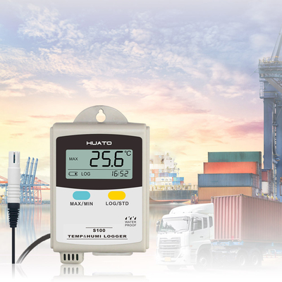 Chiny Rejestratory temperatury zewnętrznych czujników Rejestratory danych, rejestrator temperatury i wilgotności dostawca