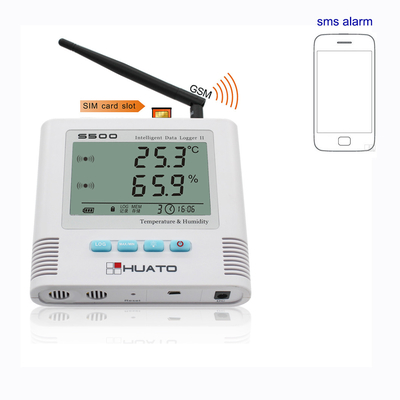 Chiny Alarm SMS GSM Czujnik temperatury, GSM Data Data Logger Wyświetlacz LCD dostawca