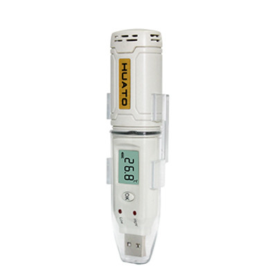Chiny Wodoodporny rejestrator danych USB Hygrometer Logger Usb do lodówki / chłodni dostawca