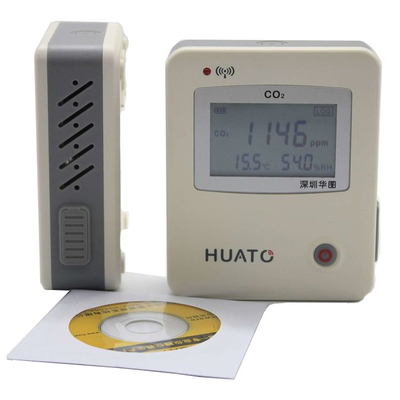 Chiny Rejestrator wilgotności temperatury CO2 Rejestrator danych CO2 z oryginalnymi importowanymi czujnikami dostawca